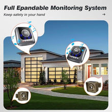 Load image into Gallery viewer, Chtoocy Solar Driveway Alarm Wireless Outside 1/2 Mile Long Range, 3 Sensitivity &amp; Weatherproof for Outdoor/Indoor Property Security Alarm, Rechargeable Battery Expandable System (Only Sensor)_4653
