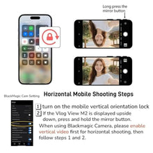 Load image into Gallery viewer, CineJoy M2 Wired Selfie Monitor Screen,for iPhone 15/16/17 (Not for 17air), Pink_869
