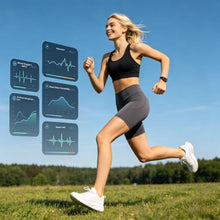 Load image into Gallery viewer, Cisike Fitness Tracker, Health Wearable, Activity Tracker with APP, Black_421
