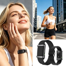 Load image into Gallery viewer, Cisike Fitness Tracker, Health Wearable, Activity Tracker with APP, Black_423
