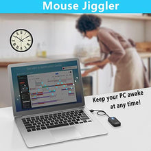 Load image into Gallery viewer, Cloudeck Mouse Jiggler Undetectable, USB Mover, Gaming Automatic Continuous Click Device, Plug &amp; Play, Simulate Mouse Pointer Movement to Prevent PC Sleep, MBlack_724
