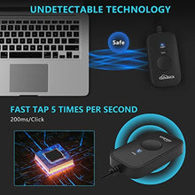 Load image into Gallery viewer, Cloudeck Mouse Jiggler Undetectable, USB Mover, Gaming Automatic Continuous Click Device, Plug &amp; Play, Simulate Mouse Pointer Movement to Prevent PC Sleep, MBlack_725
