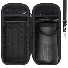 Load image into Gallery viewer, co2CREA Hard Case Bag Replacement for Bose SoundLink Revolve+ Series II Revolve Plus Bluetooth 360 Speaker Replacement for Charging Cradle, AllBlackCase_1
