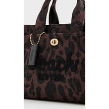 Load image into Gallery viewer, COACH Leopard Cargo Tote 26_19
