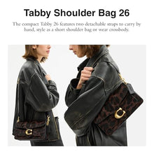 Load image into Gallery viewer, Coach Leopard Haircalf Tabby Shoulder Bag 26_2
