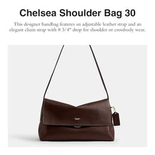 Load image into Gallery viewer, COACH Natural Grain Leather Chelsea Shoulder Bag 30_3
