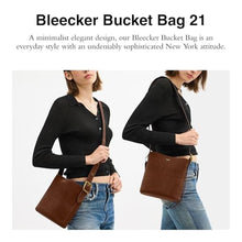 Load image into Gallery viewer, Coach Suede Bleecker Bucket Bag 21_33

