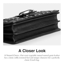 Load image into Gallery viewer, Coach Western Rivets Natural Grain Leather Tabby Shoulder Bag 26_14
