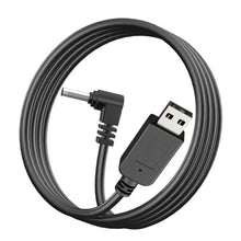 Load image into Gallery viewer, Cobra Radar Detector Power Cable - USB to DC3.5 Plug, Replacement for Cobra RAD 380/480i, Uniden DFR1/DFR3, Whistler, Radenso Pro M &amp; More, Black_1
