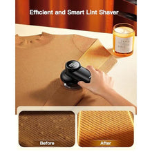 Load image into Gallery viewer, coldSky Rechargeable Fabric Shaver, Lint Shaver with Digital Display, Sweater Shaver with 6-Leaf Blades and Safety Lock, 3-Speeds Defuzzer Remove Fuzz, Pills from Clothes, Furniture, Sofa, Blanket, Black_1146
