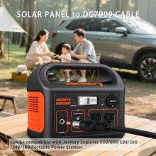 Load image into Gallery viewer, COMeap 6FT Solar Connector to DC 8mm Adapter Cable for Jackery Explorer 3000 2000 1500 1000 880 550 500 300 290 240 160 GZ Yeti BLUETTI Portable Power Station, Solar Generator, Solar Panel, Black_4502

