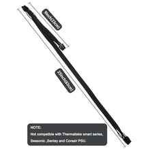 Load image into Gallery viewer, COMeap PCIE Cable for EVGA, PCIe 8 Pin Male to Dual PCIe 8 Pin (6+2) Male GPU Power Cable for EVGA Power Supply 25-inch(63cm) Black, Blackxpcs_4496
