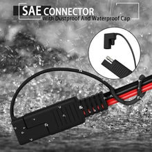 Load image into Gallery viewer, COMeap SAE to DC Adapter for Jackery Solar Panel, 3FT SAE Plug to DC5521 Male Connector Cable with DC 8/6.5/5.5/4.0/3.5(mm) for Solar Generator 14AWG, Black_4536
