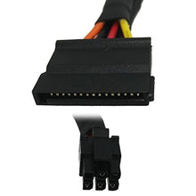 Load image into Gallery viewer, COMeap SATA Power Cable for Dell Inspiron 3653 3650 Series, SATA 15 Pin x2 to Mini 6 Pin ATX Adapter Compatible Part No. GP2JM 13-inch(33cm)_3502
