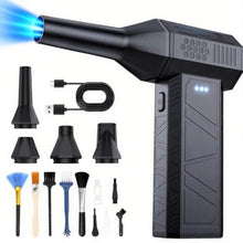 Load image into Gallery viewer, Compressed Air Duster, 3-Gear Electric Air Duster Rechargeable, Super Power Air Blower with Brushless Motor, Mini Blower for Computer, Keyboard, Car, House, Office, Outdoor, PC_1
