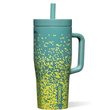 Load image into Gallery viewer, Corkcicle Cruiser Insulated Tumbler with Handle &amp; Straw - Triple-Insulated - Leakproof Travel Mug - BPA-Free - Summer Drinkware Gift - Keeps Drinks Ice Cold - 22 oz - Rainbow Unicorn, RainbowUnicorn_1
