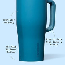 Load image into Gallery viewer, Corkcicle Cruiser - Insulated Tumbler with Handle - Keeps Drinks Cold 20 Hours - Spill-Proof Dual Lid - Triple-Insulated - Summer Drinkware Gift - Keeps Drinks Ice Cold - 22 oz - North Shore, NorthShore_5940
