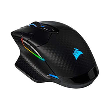 Load image into Gallery viewer, Corsair Dark CORE RGB PRO SE Wireless FPS/MOBA Gaming Mouse with Qi Charging 18,000 DPI 8 Programmable Buttons Sub-1ms Wireless iCUE Compatible PC, Mac, PS5, PS4, Xbox Black_1
