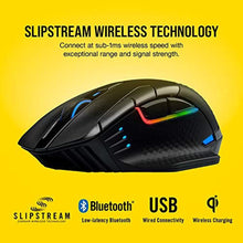 Load image into Gallery viewer, Corsair Dark CORE RGB PRO SE Wireless FPS/MOBA Gaming Mouse with Qi Charging 18,000 DPI 8 Programmable Buttons Sub-1ms Wireless iCUE Compatible PC, Mac, PS5, PS4, Xbox Black_2329
