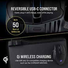 Load image into Gallery viewer, Corsair Dark CORE RGB PRO SE Wireless FPS/MOBA Gaming Mouse with Qi Charging 18,000 DPI 8 Programmable Buttons Sub-1ms Wireless iCUE Compatible PC, Mac, PS5, PS4, Xbox Black_2331
