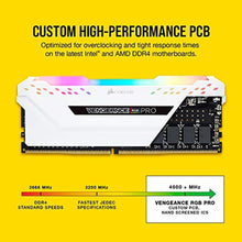 Load image into Gallery viewer, Corsair Vengeance RGB Pro 16GB (2x8GB) DDR4 3200MHz C16 LED Desktop Memory - White_1080
