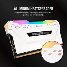 Load image into Gallery viewer, Corsair Vengeance RGB Pro 16GB (2x8GB) DDR4 3200MHz C16 LED Desktop Memory - White_1081
