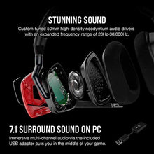 Load image into Gallery viewer, Corsair Void Elite Surround Premium Gaming Headset with 7.1 Surround Sound - Works with Xbox Series X, Xbox Series S, PlayStation 5 - Cherry, Red_2288
