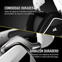Load image into Gallery viewer, Corsair Void RGB Elite Wireless Gaming Headset 7.1 Surround Sound Omni-Directional Microphone Microfiber Mesh Earpads Up to 40ft Range iCUE Compatible PC, Mac, PS5, PS4 White_2508
