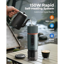 Load image into Gallery viewer, COTGCO Portable Espresso Maker20Bar SelfHeating &amp; Auto-off | 13500mAh Battery Brews8Shots | 12V Mini Coffee Machine Compatible with NespressoOriginal Pods | Car/Travel/Camping, Blue_940
