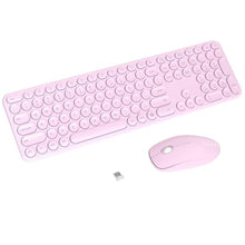 Load image into Gallery viewer, COVEVA Wireless Keyboard and Mouse Combo, 2.4GHz Wireless (Pink)_1
