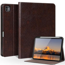 Load image into Gallery viewer, CPNVWA Leather Case for iPad Pro 11 Inch M5 2025 / M4 2024, MochaBrown_1
