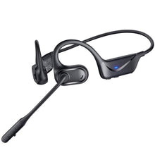 Load image into Gallery viewer, CPTEA Bluetooth Headset with Microphone, Open Ear Headphones, Dual Connect Bluetooth 5.4 Headphones with Noise Cancelling &amp; Mute, Wireless Headset with Mic for Work, Mobile, Tablets, Laptops - Black_1
