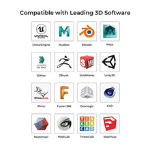 Load image into Gallery viewer, Creality CR-Scan Ferret 3D Scanner for 3D Printing Handheld Scanner 30 FPS Scanning Speed 0.1mm Accuracy Full Color for Android Phone PC Win 10/11_2982
