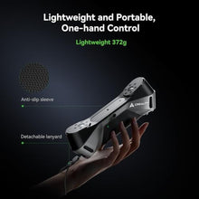 Load image into Gallery viewer, Creality CR-Scan Raptor 3D Scanner, 60fps Blue Laser &amp; NIR, 0.02mm Accuracy, 24-Bit Color, Scans 5-2000mm Objects, Anti-Shake Tracking for Windows macOS, Black_1389

