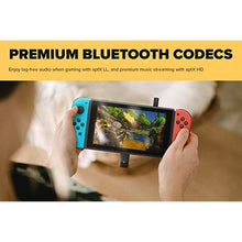 Load image into Gallery viewer, Creative BT-W3 Bluetooth 5.0 USB-C Audio Transmitter, aptX LL and aptX HD, 3.5 mm Analog Mic for Voice Chat Support, Codec Indicator and Selection, Plug-and-Play for PS4, Nintendo Switch, PC, and Mac, BluetoothAudioTransmitter_505
