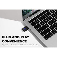 Load image into Gallery viewer, Creative BT-W3 Bluetooth 5.0 USB-C Audio Transmitter, aptX LL and aptX HD, 3.5 mm Analog Mic for Voice Chat Support, Codec Indicator and Selection, Plug-and-Play for PS4, Nintendo Switch, PC, and Mac, BluetoothAudioTransmitter_506
