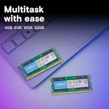 Load image into Gallery viewer, Crucial 8GB, 260-pin SODIMM, DDR4 PC4-19200,, Multicolor_2144
