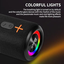 Load image into Gallery viewer, CYBORIS 2 in 1 Portable Splittable Bluetooth Speaker, Waterproof Split Wireless Speaker Bluetooth V5.3 with 20W Loud Stereo Sound, 24H Playtime, True Wireless Pairing for Home, Outdoor or Travel, Black_1337
