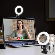 Load image into Gallery viewer, Cyezcor Video Conference Lighting Kit, Ring Light for Monitor Clip On,for Remote Working, Distance Learning,Zoom Call, Self Broadcasting and Live Streaming, Computer Laptop Video Conferencing_1
