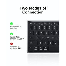 Load image into Gallery viewer, CZUR K5S Bluetooth Keyboard with Touchpad, Wireless &amp; Wired Keyboard_40
