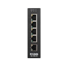 Load image into Gallery viewer, D-Link 5-Port Gigabit Industrial Unmanaged Switch | 5 10/100/1000BASE-T Ports | L2 | Fanless | Plug and Play (DIS-100G-5W), Black_745
