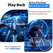 Load image into Gallery viewer, dahocamgo 4K Mini Body Camera, Waterproof Wearable Cam, Black_835
