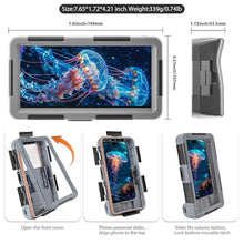 Load image into Gallery viewer, DANZHANG IP68 Underwater Phone Case for Snorkeling, (50ft/15M) Professional Waterproof Diving Case (2026 Latest), for iPhone 7-17 Pro Max/Pro/Plus/Mini, SE 2/3, Underwater Photo &amp; VideoGrey, Gray_416
