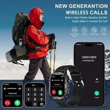 Load image into Gallery viewer, DBOGA Smart Watches for Men, Fitness Smart Watch for Android and iPhone, Fitness Tracker with Blood Pressure/Heart Rate/Sleep/100+ Sport Modes IP68 1.96" HD, 420 mAh, 2 Straps, Black_196
