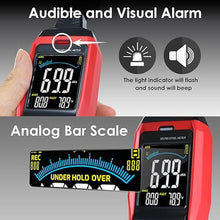 Load image into Gallery viewer, Decibel Meter Data Logger Digital Sound Level Meter with Alarm, A/C/Z Weighting dB SPL Meter 30~130dB, 1999 Data Record, Noise Measure Device with Data Hold Backlight for Home, Factory, Classroom, DATALOGGINGWITHALARMTEMPMETERFUNCTION_7442
