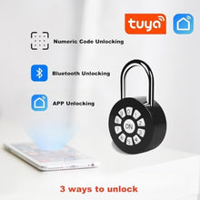 Load image into Gallery viewer, Decruil Padlock for Outdoor Gate,Digital Padlock with Code, Lock for Gate, Locker, Fence, Black_5870
