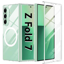 Load image into Gallery viewer, Deekeewe Magnetic Case for Samsung Galaxy Z Fold 7 with Screen Protector [Compatible with Magsafe],Slim Hard Phone Case Anti Yellowing Anti-Scratches Protective Cover for Galaxy Z Fold 7 2025,Clear_1
