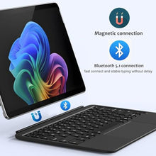 Load image into Gallery viewer, delicase Magnetic Bluetooth Keyboard Cover for Surface Pro 12" 1st 12 inch Laptop Released in 2025 with Backlit (Black)_865
