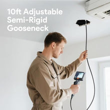 Load image into Gallery viewer, DEPSTECH 10FT Articulating Endoscope Camera with Light: Dual Lens Two-Way Articulated Industrial Borescope with 4.5" Screen and Snake Cable, Inspection Camera Automotive Tool for Wall, Pipe, Mechanic, Black_285
