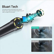 Load image into Gallery viewer, DEPSTECH WiFi Borescope, 5.0MP HD Wireless Endoscope, Semi-Rigid, 16 inch Focal Distance, Snake Inspection Camera with 2200mAh Battery for iOS &amp; Android Smart Phone Tablets-33ft, Yellow_2291

